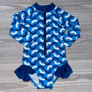 ⭐Aquaroo Baby Girls One-Piece Swimsuit 3-6 Months⭐